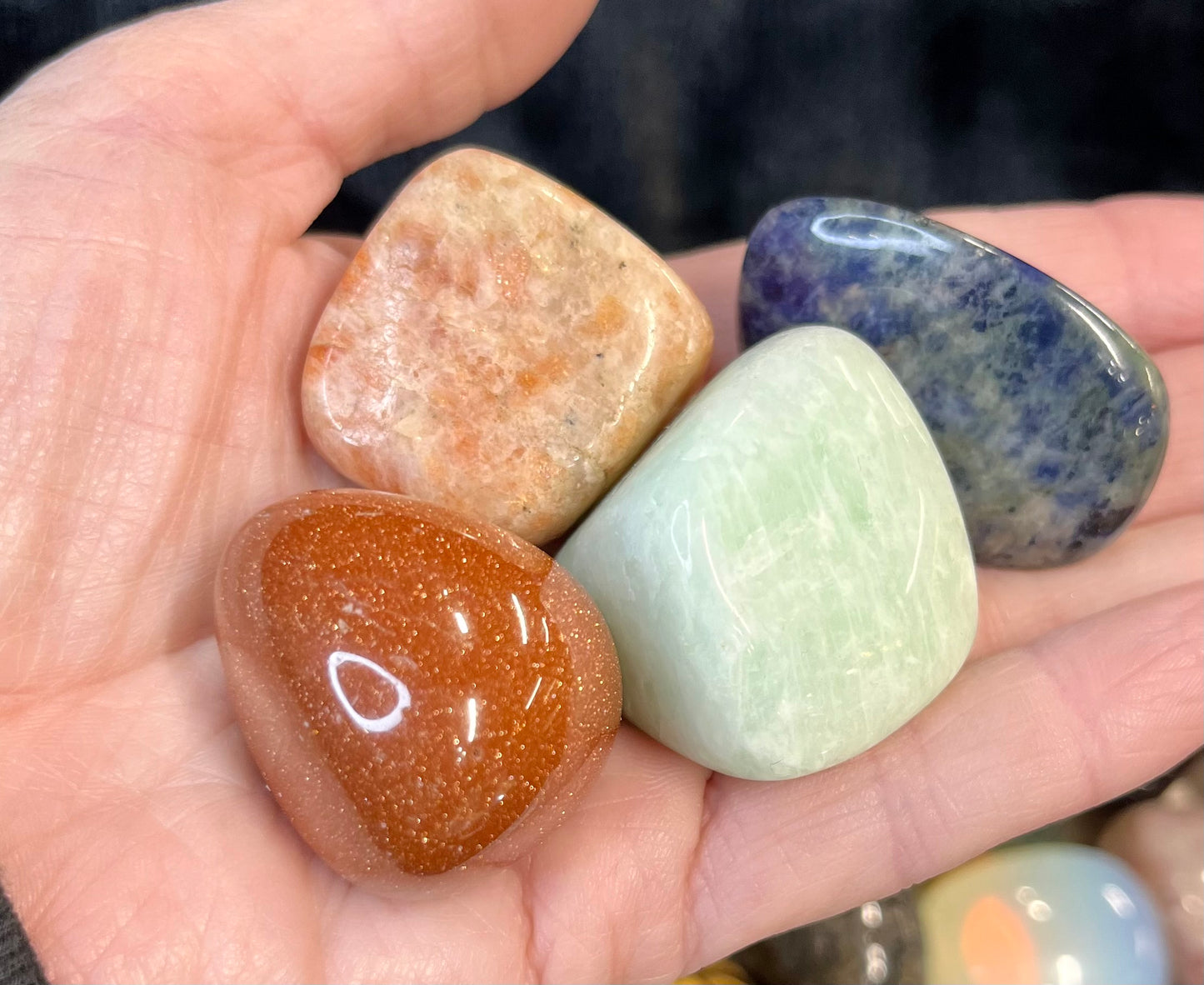 Keepers Korner Top Crystal Picks - 12 Assorted Tumbled Stones