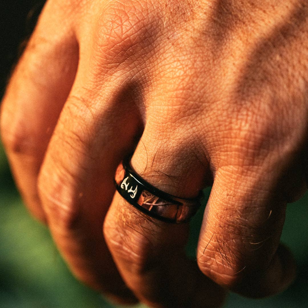 The “Huntsman” Ring: Unsure of size: Reserve ring and mail sizer