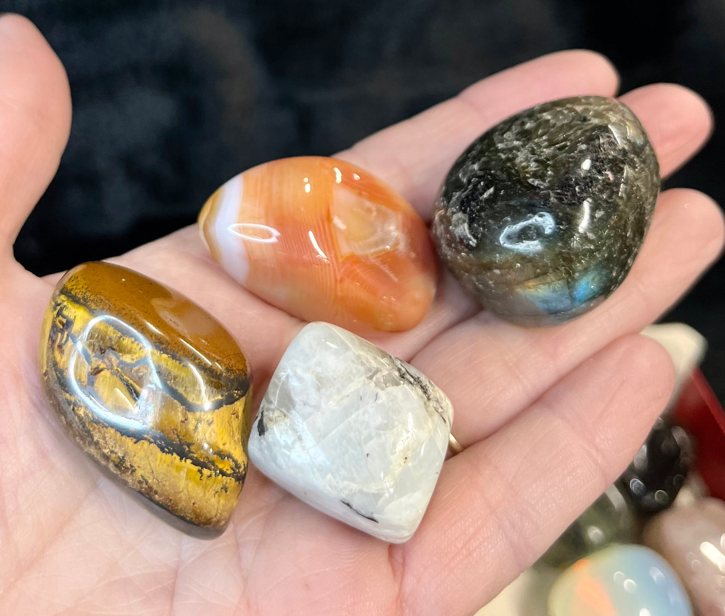 Keepers Korner Top Crystal Picks - 12 Assorted Tumbled Stones