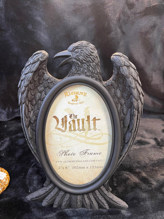 Black Raven Picture Frame