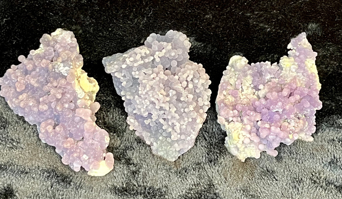 Grape Agate Clusters
