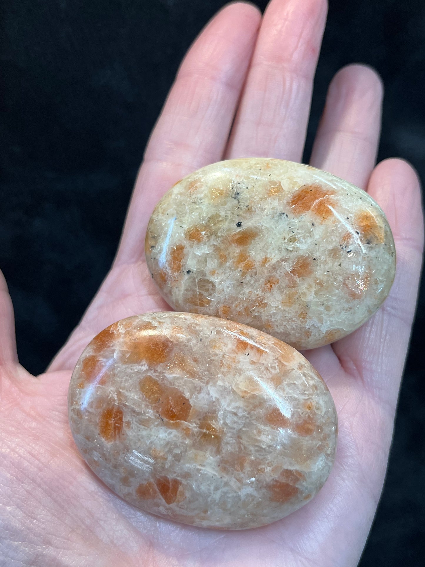 Sunstone Palm Stones