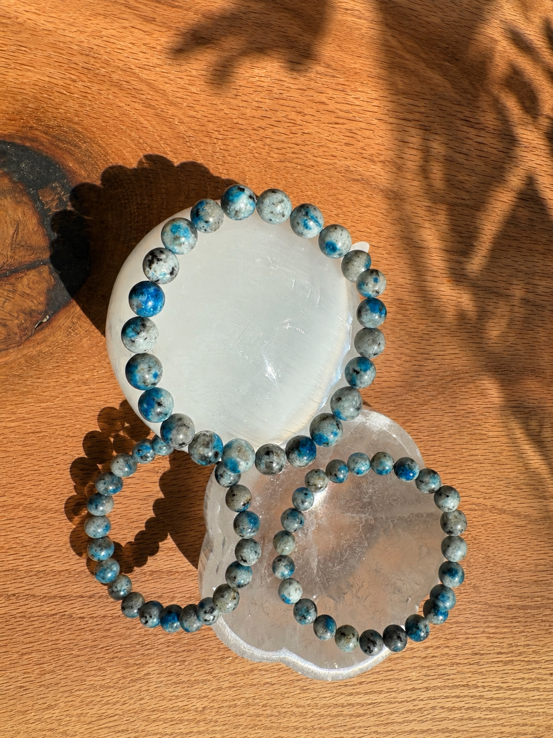 K2 Stone 8mm Bead Bracelet