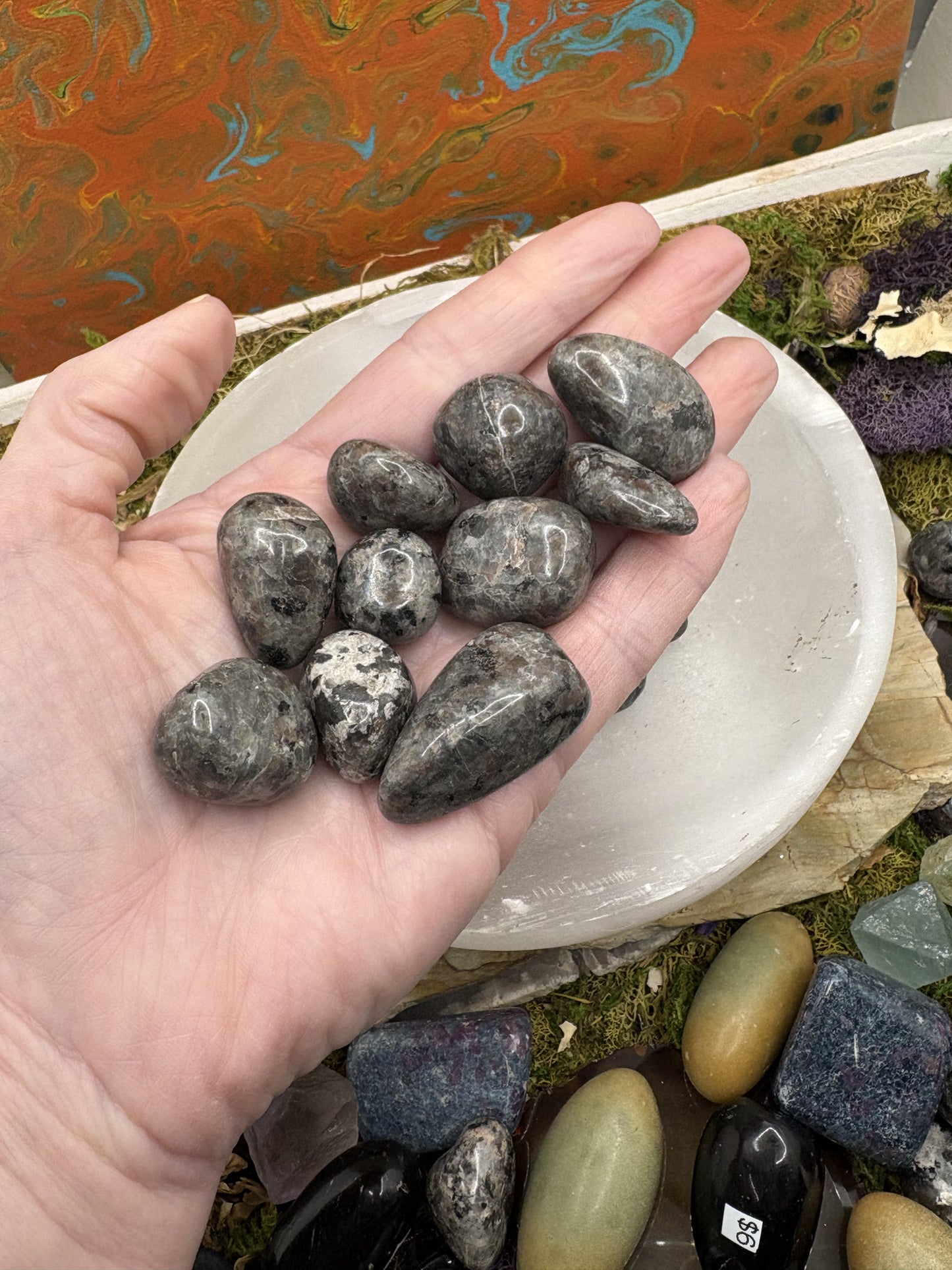 Yooperlite Tumbled Stones