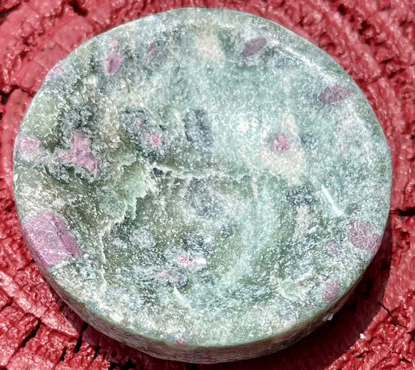 Ruby in Fuchite Bowl or Trinket Dish