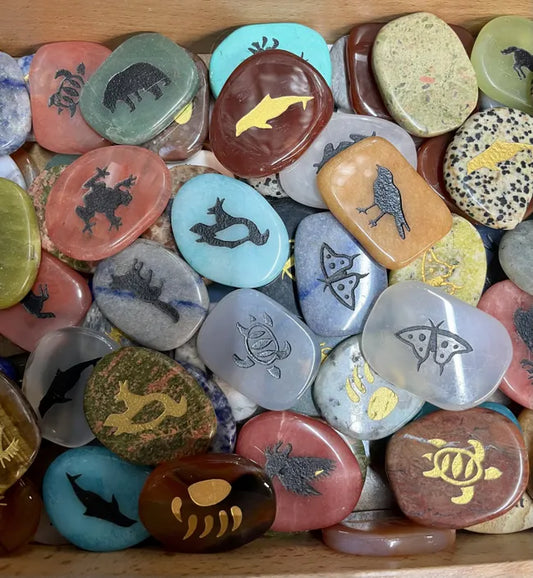 Spirit Animal Worry Stones