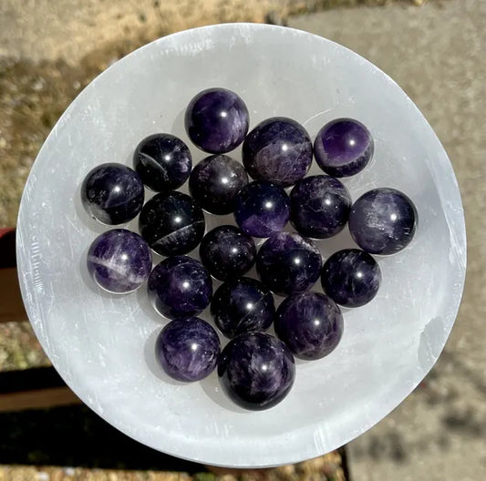 Amethyst Spheres - Small