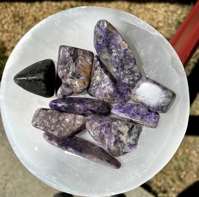 Charoite Tumbled Stones