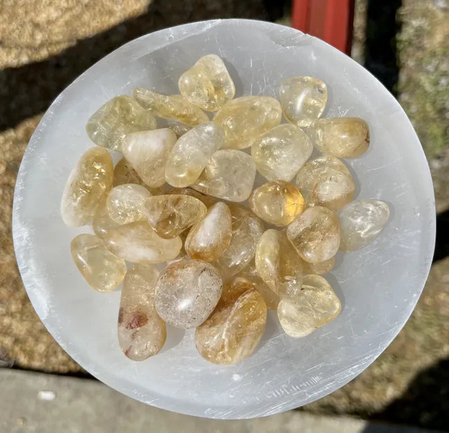 Citrine Tumbled Stones