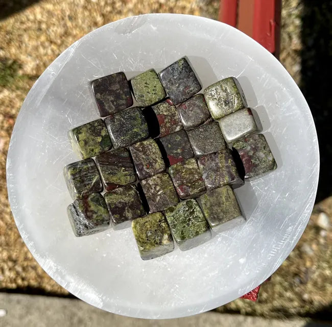 Dragon's Blood Jasper Cubes