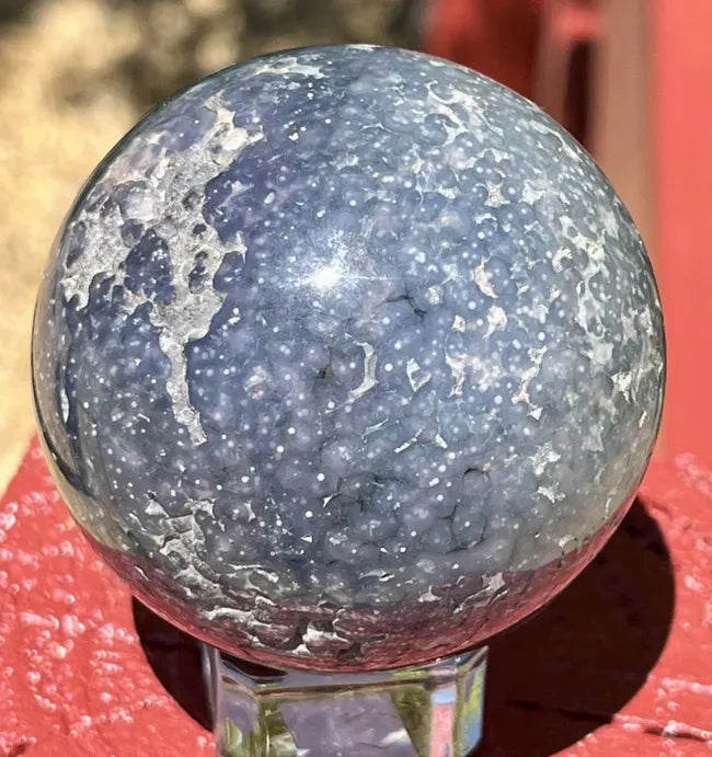 Grape Agate Sphere - Large