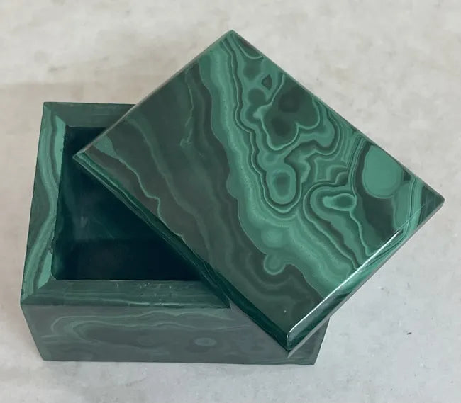 Malachite Box - Small