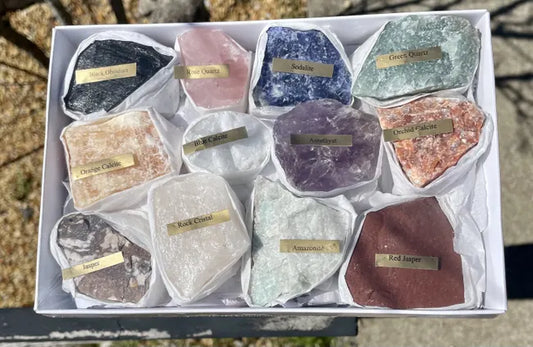 Box of Rough Crystals