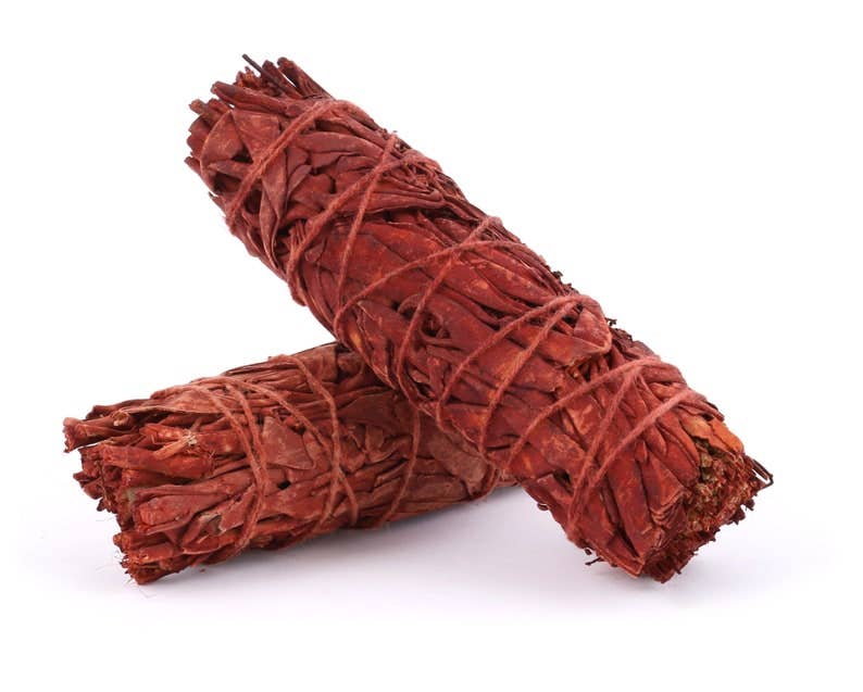 Dragon's Blood Sage Smudge Stick (4 in.)