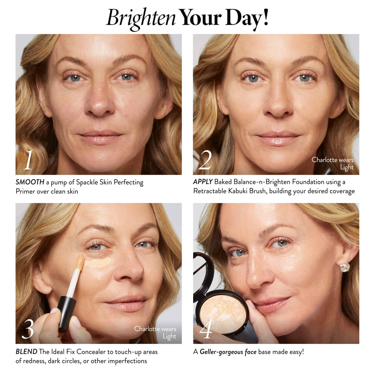Baked Balance-n-Brighten Color Correcting Foundation: Light