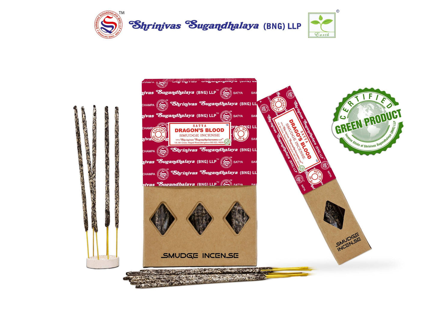 Smudge Incense - Satya Dragon's Blood (25 g.)