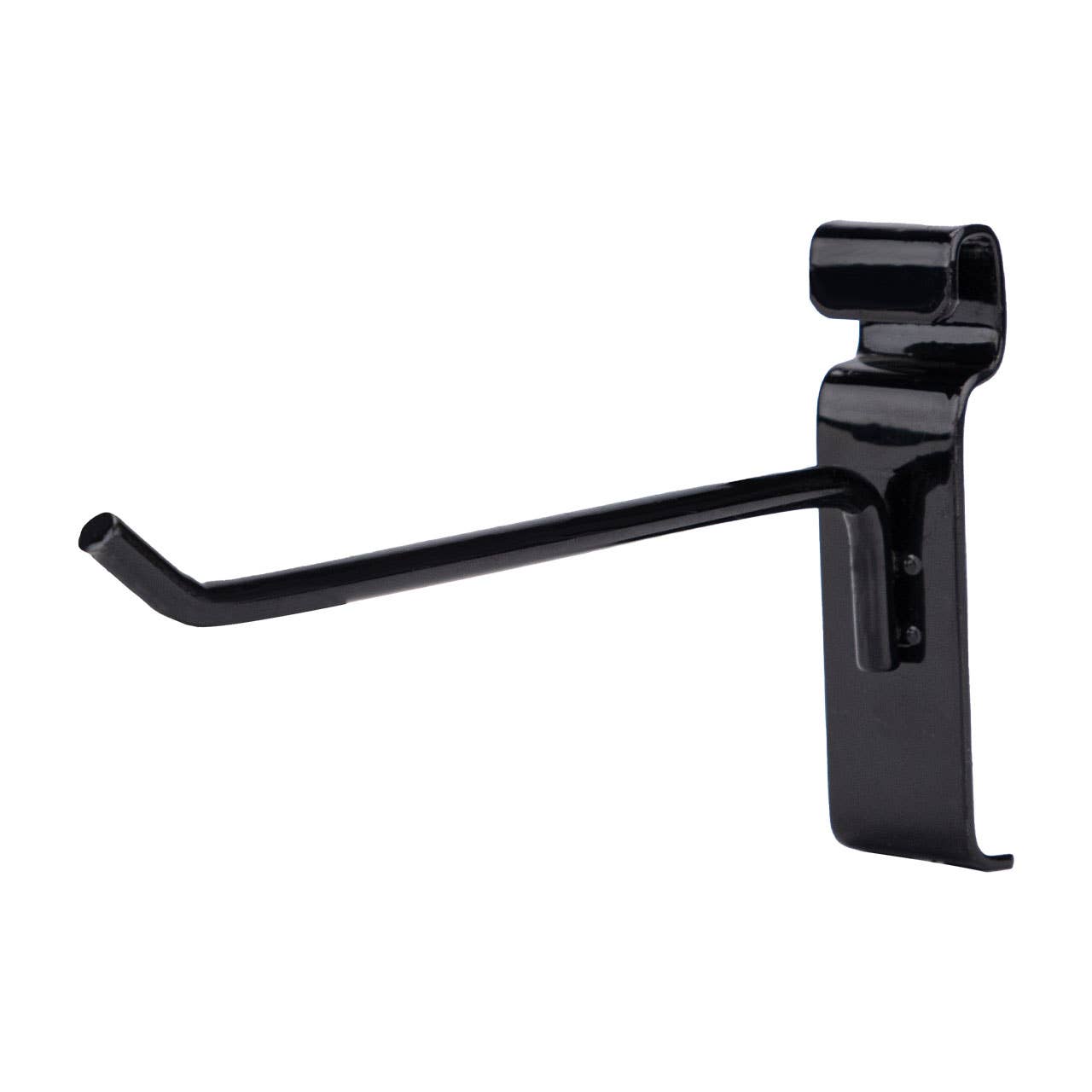 Black Peg Hook for Wire Grid: 4 inch