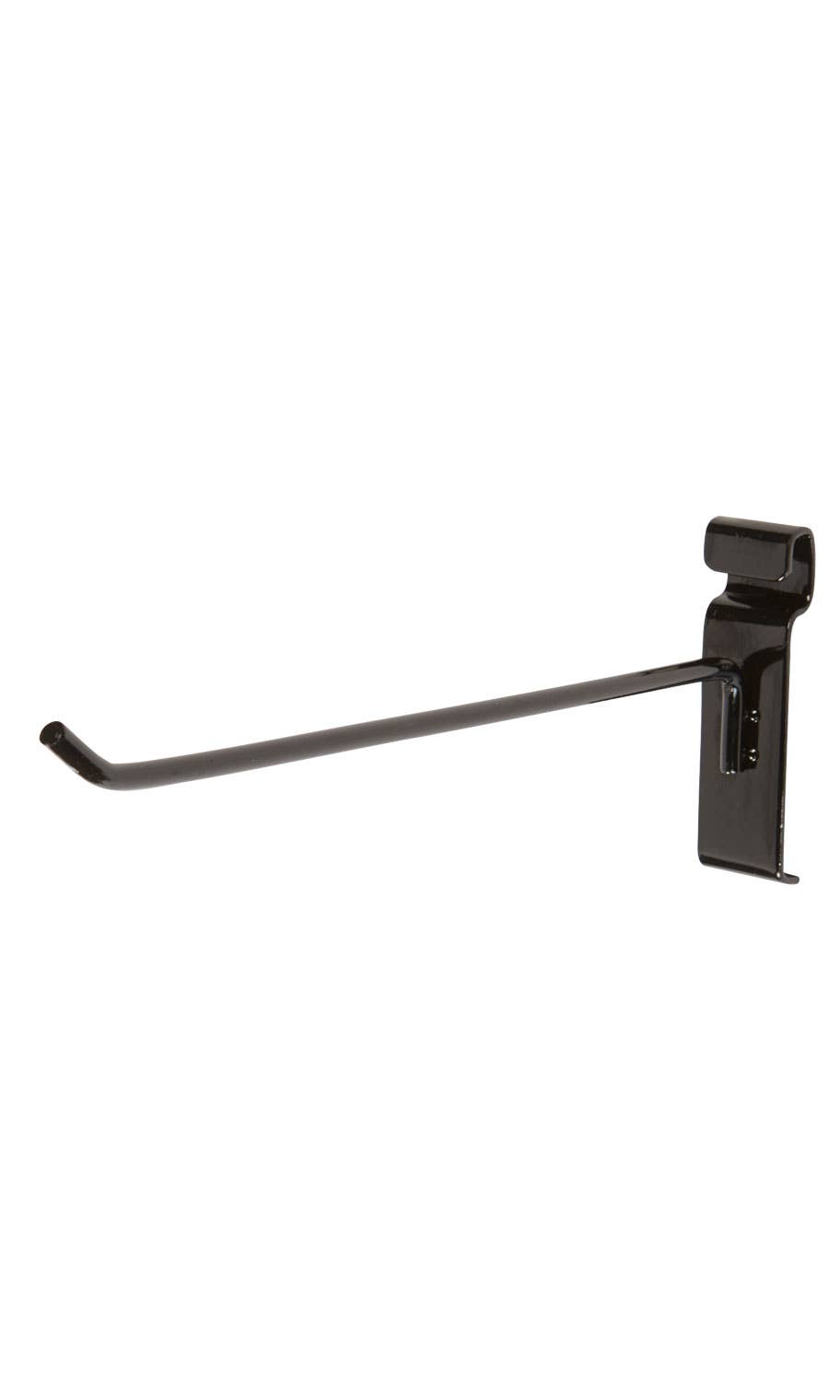 Black Peg Hook for Wire Grid: 6 inch