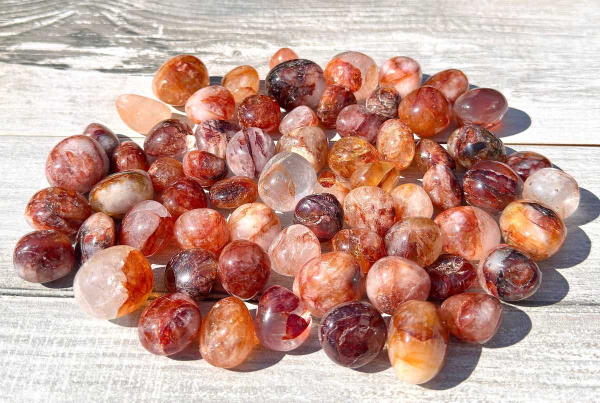 2 Lbs Natural Hematoid Tumble Healing Energy