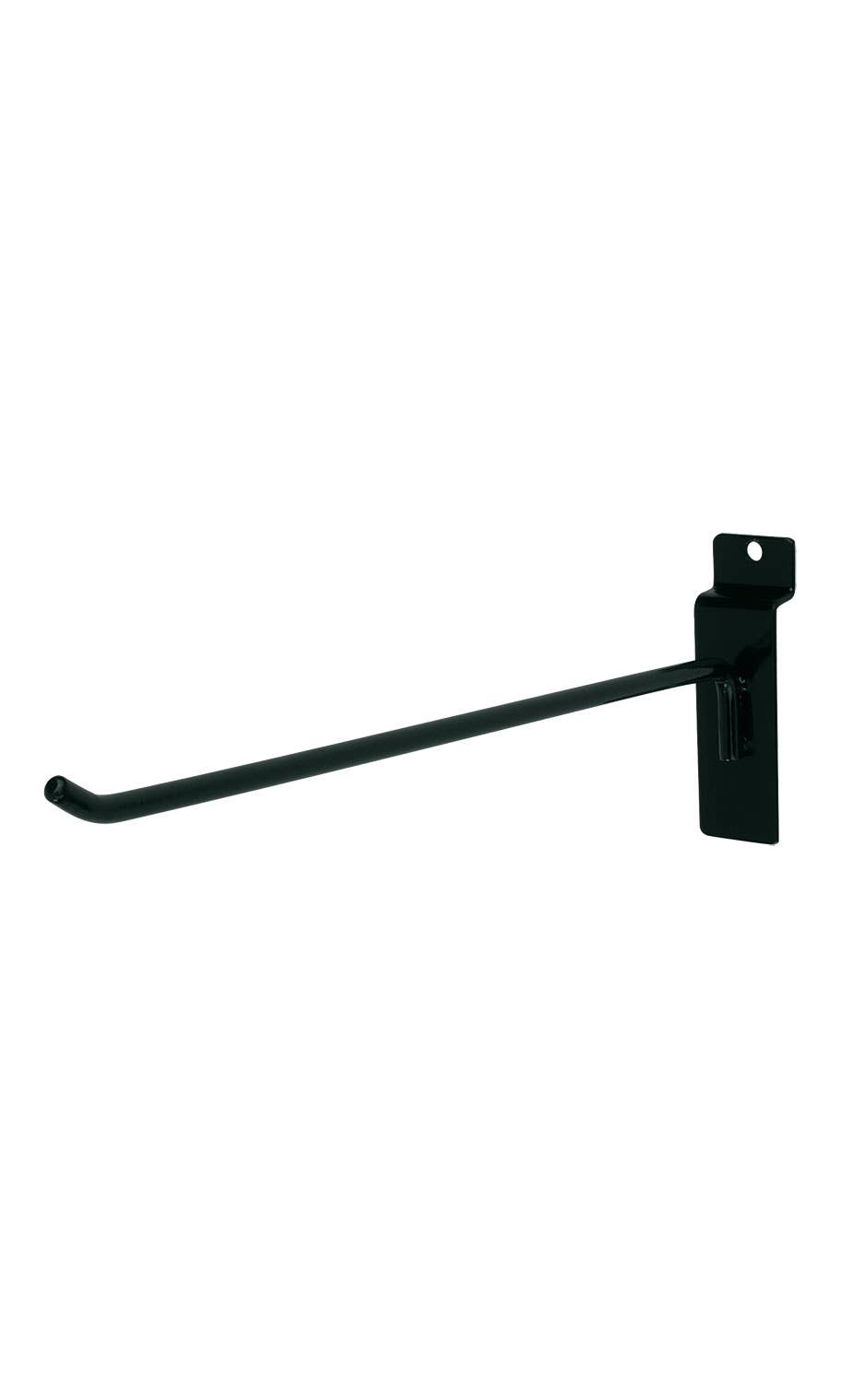 Black Peg Hook for Slatwall: 4 inch
