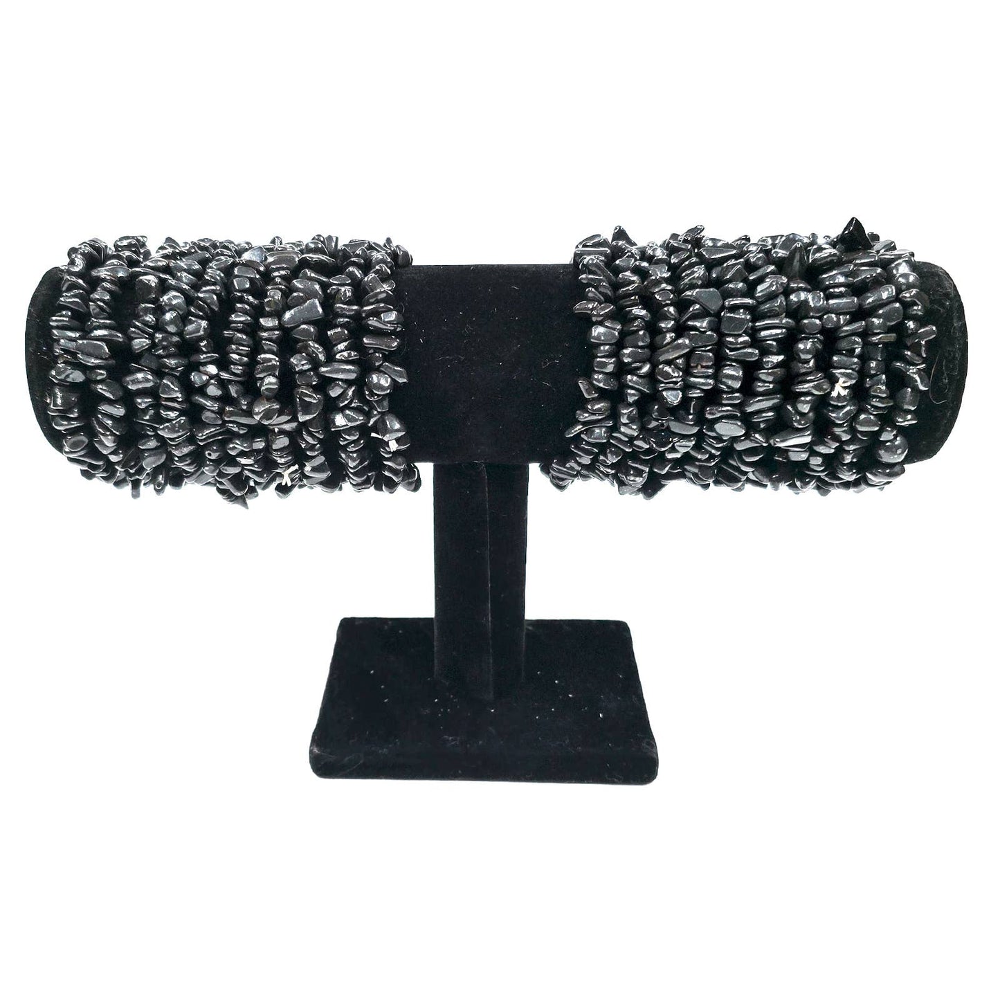 20 pcs Hematite Chip Bracelets - Premium Grade-A