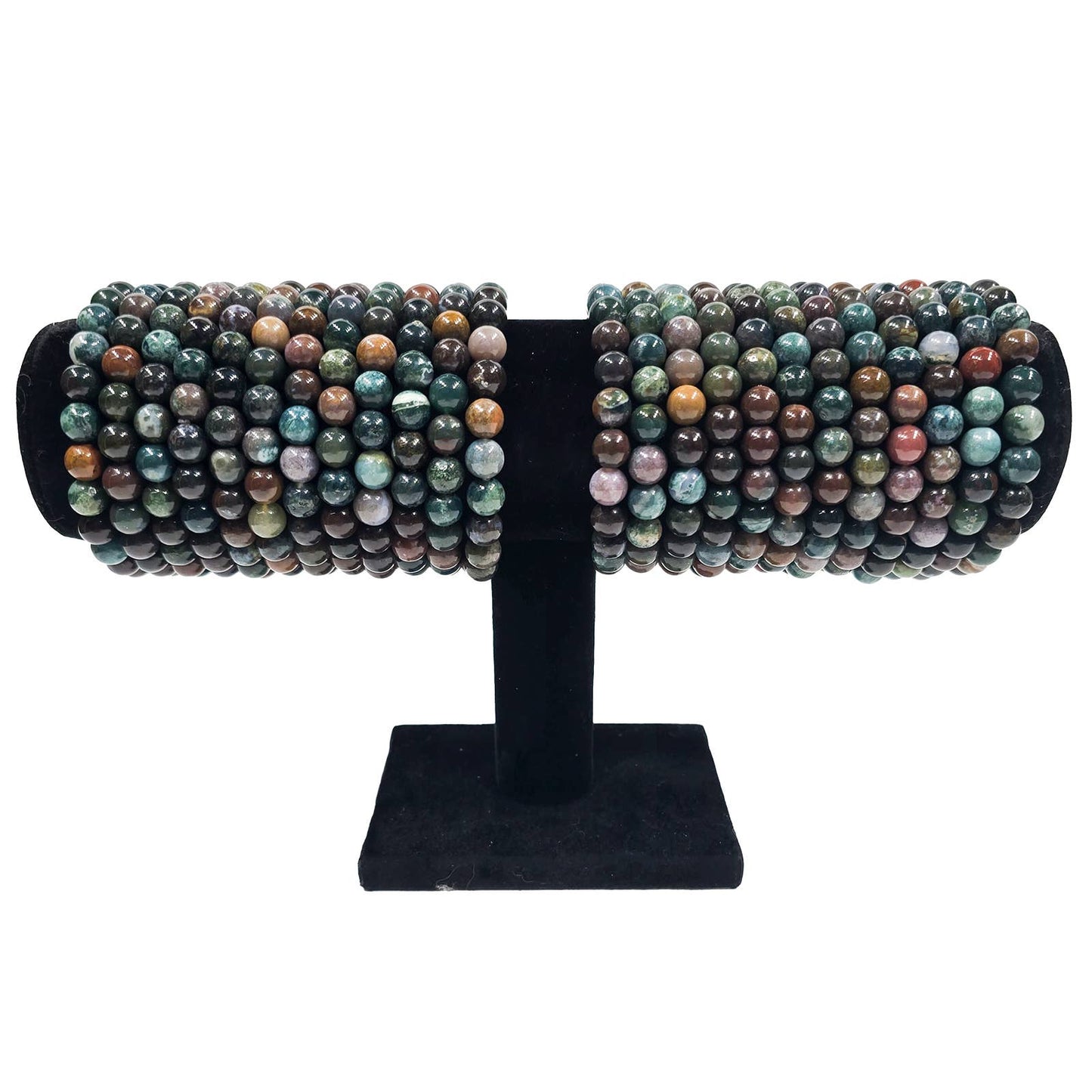 1 pc Indian Agate Bracelets (8mm) - Premium Grade-A