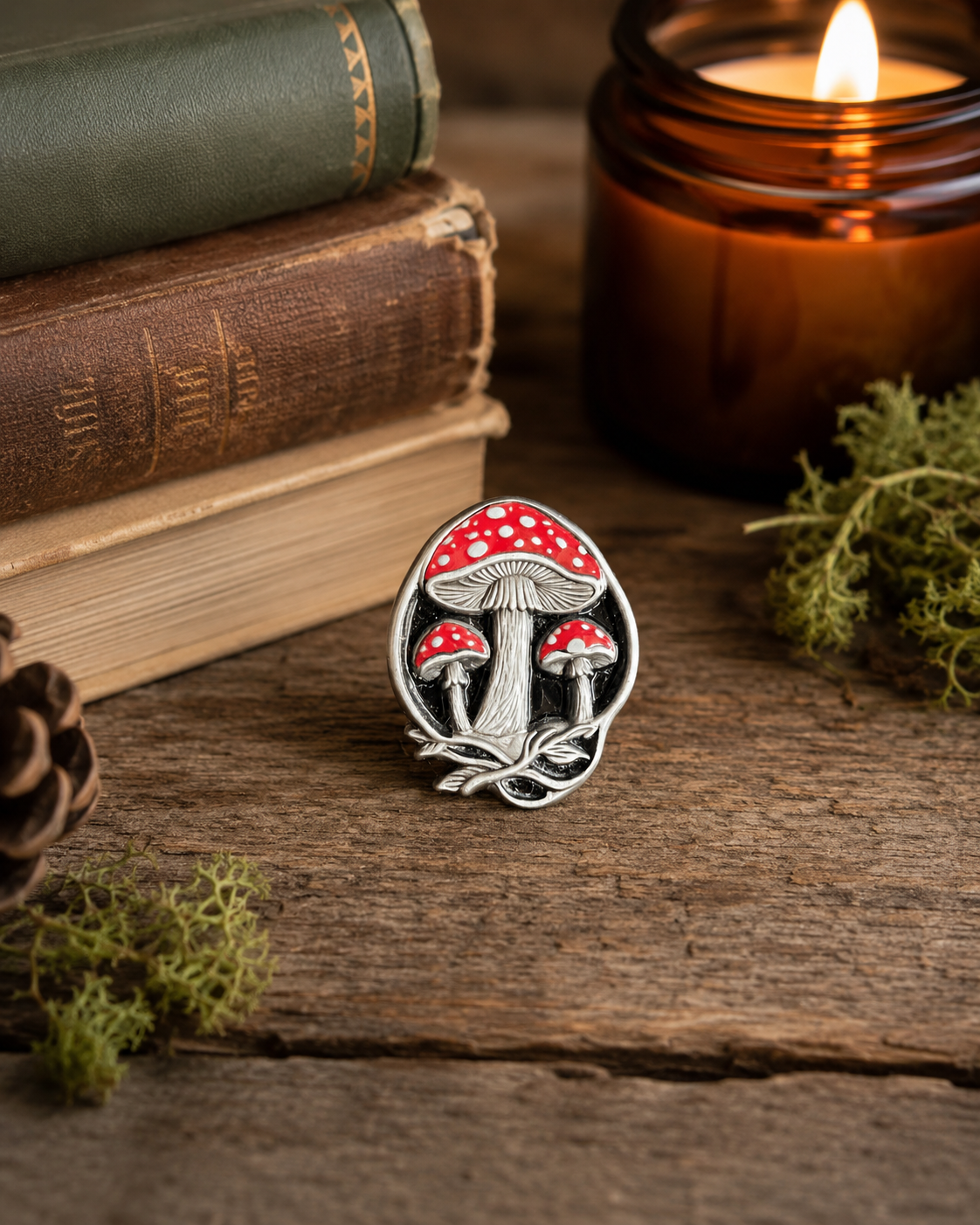Scarlet Toadstool Grove Pin