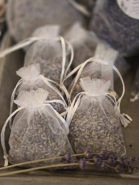 Fragrant Lavender Sachet Bags - 2 Pack: 2 Purple