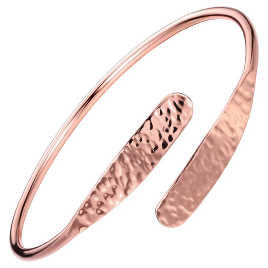P 20 plain Twist copper bracelet