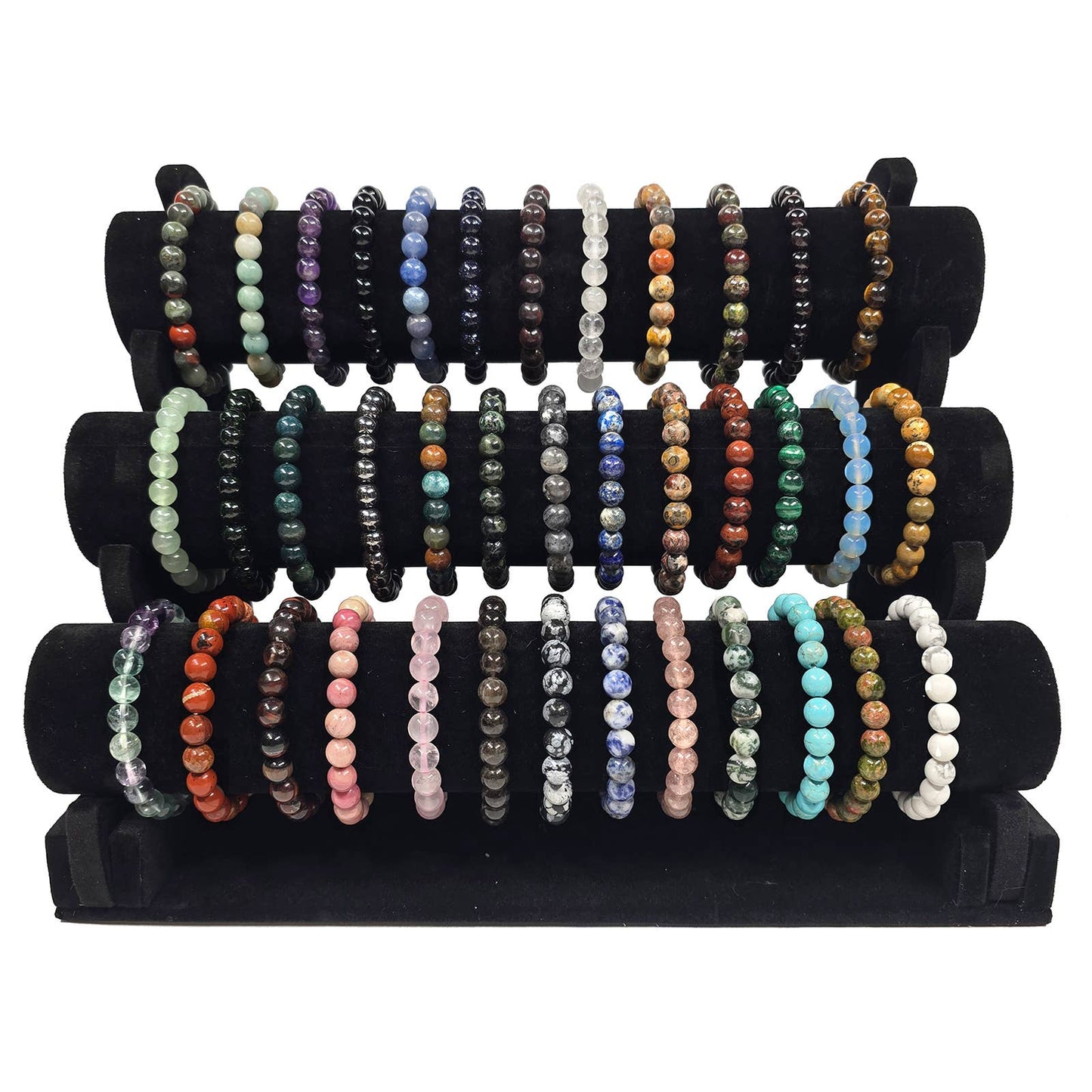 1 pc Indian Agate Bracelets (8mm) - Premium Grade-A