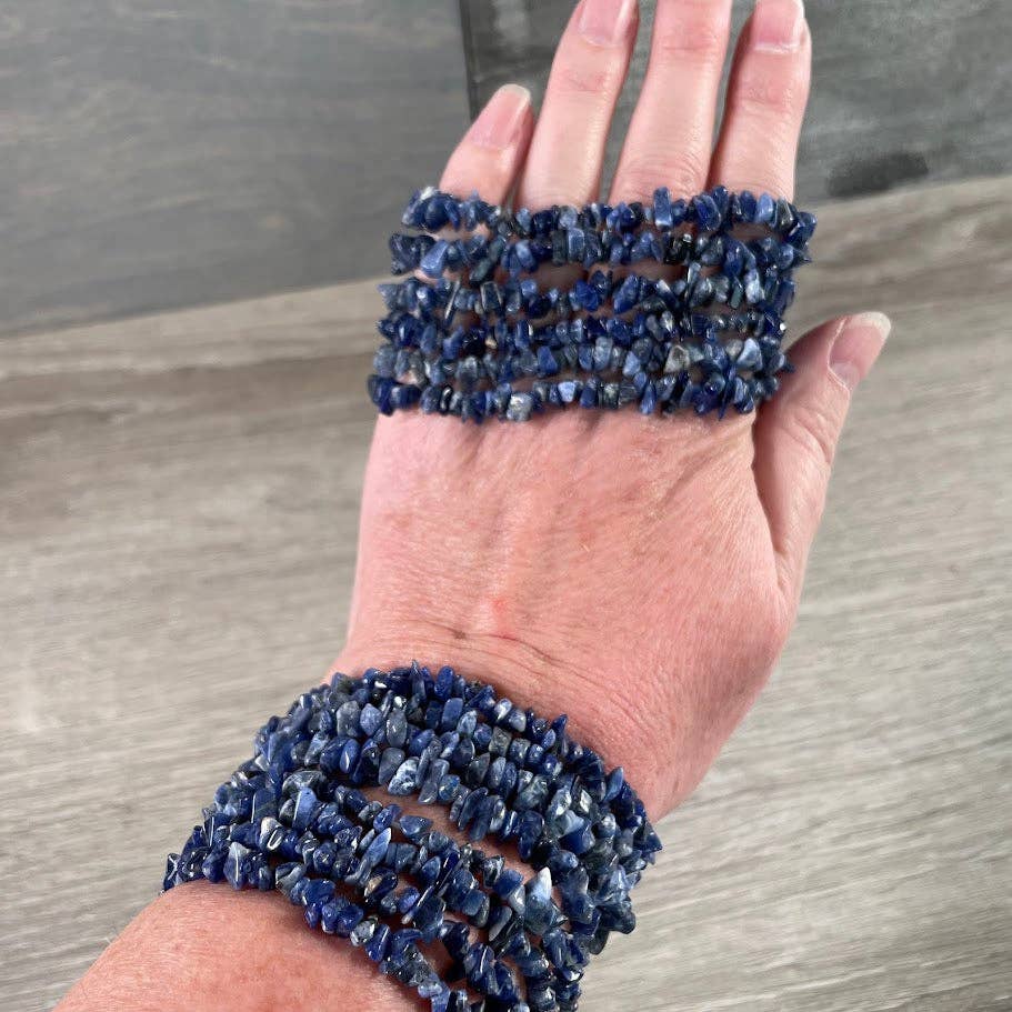 Gemstone Chip Bracelets – Common Crystals in Bulk Wholesale: Moss Agate