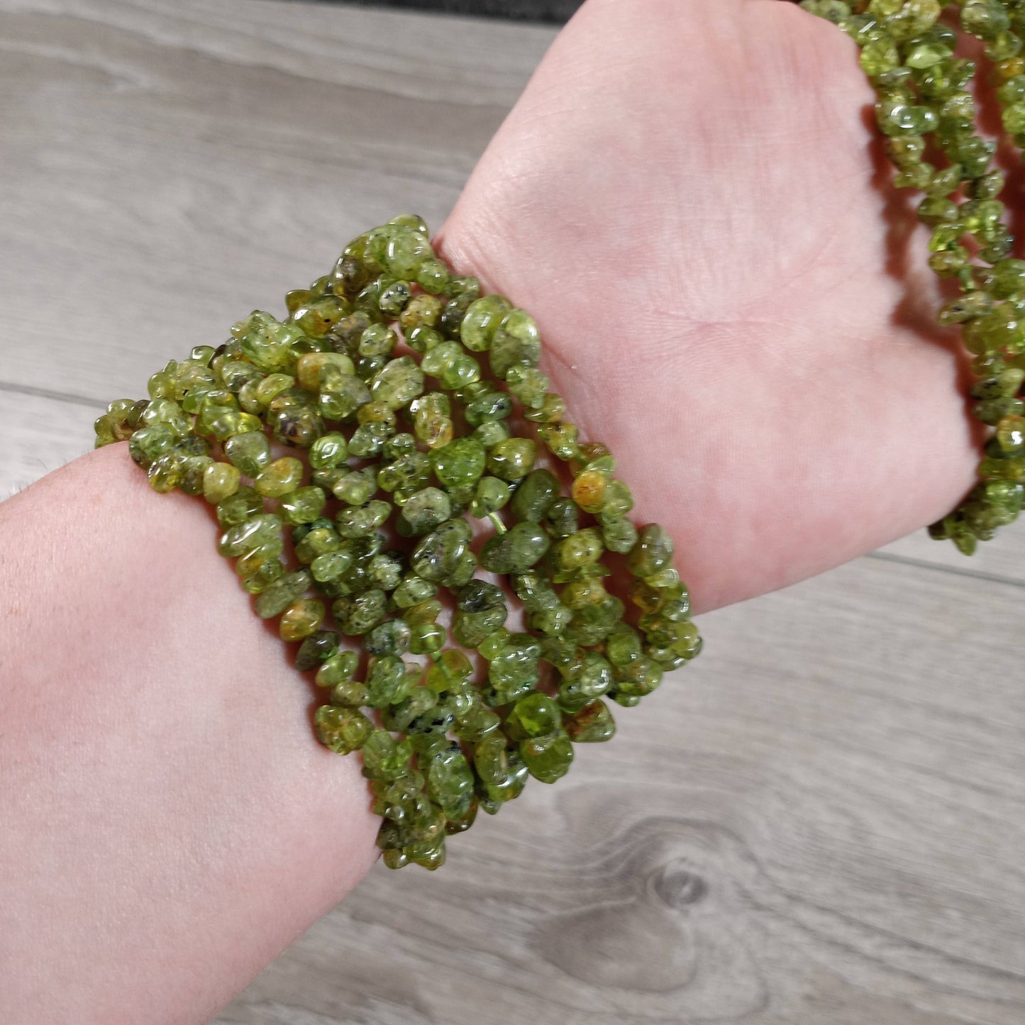 Gemstone Chip Bracelets – Premium Stones Crystal Jewelry: Amethyst