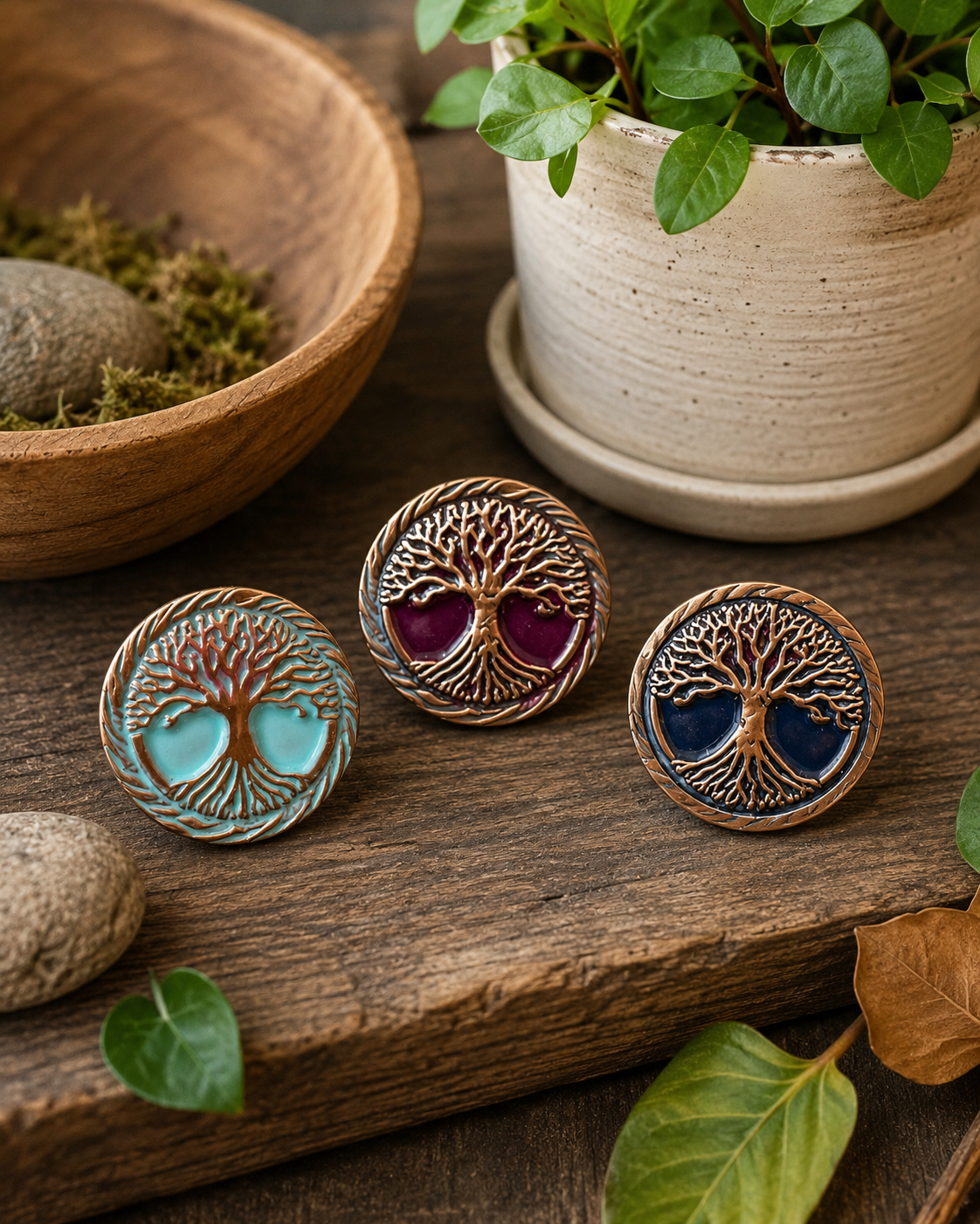 Everwood Roots - Tree of Life Assorted Pins 1Dz