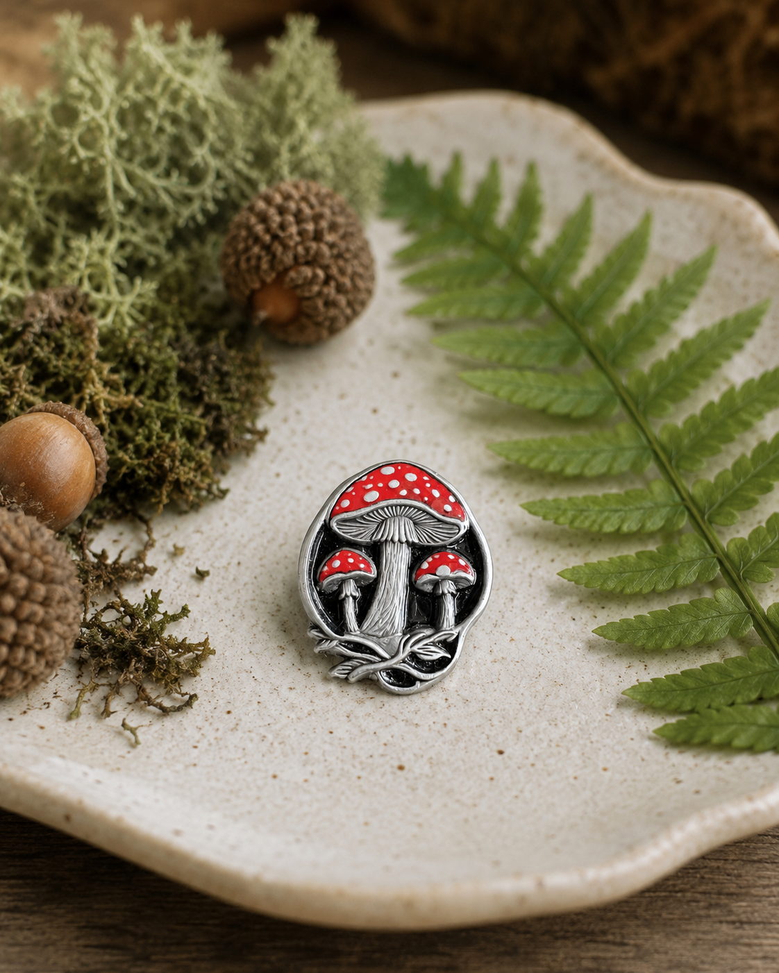 Scarlet Toadstool Grove Pin