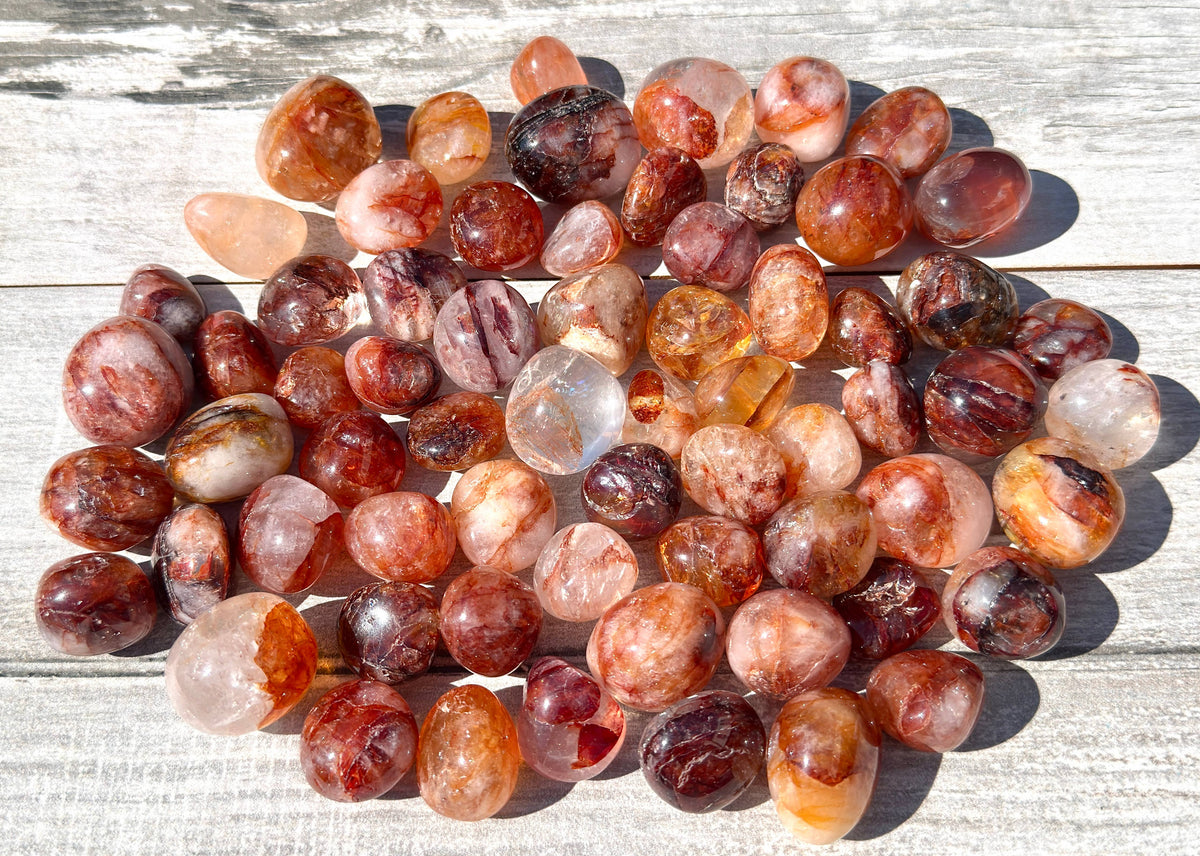 2 Lbs Natural Hematoid Tumble Healing Energy
