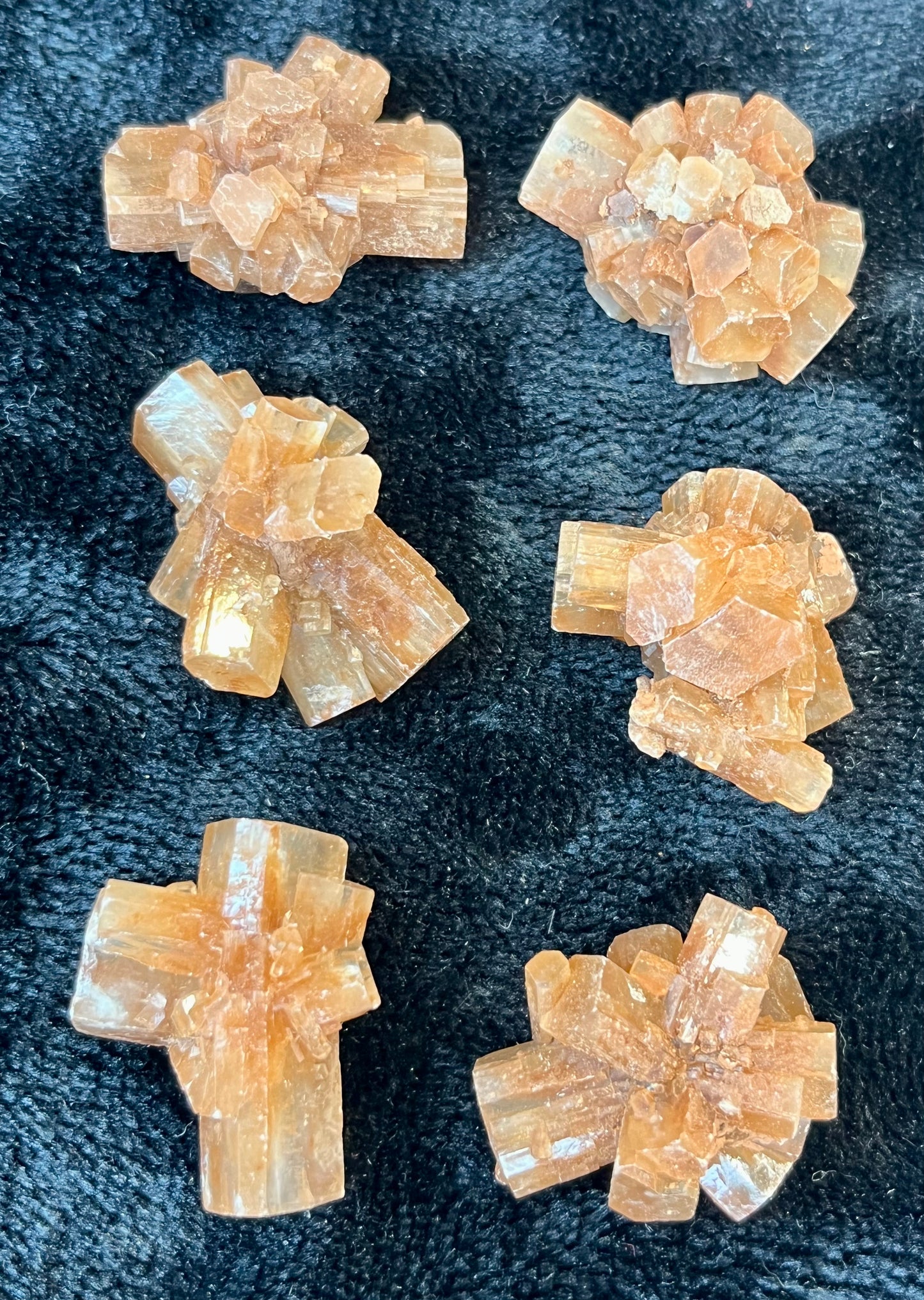 Aragonite Raw Star Cluster