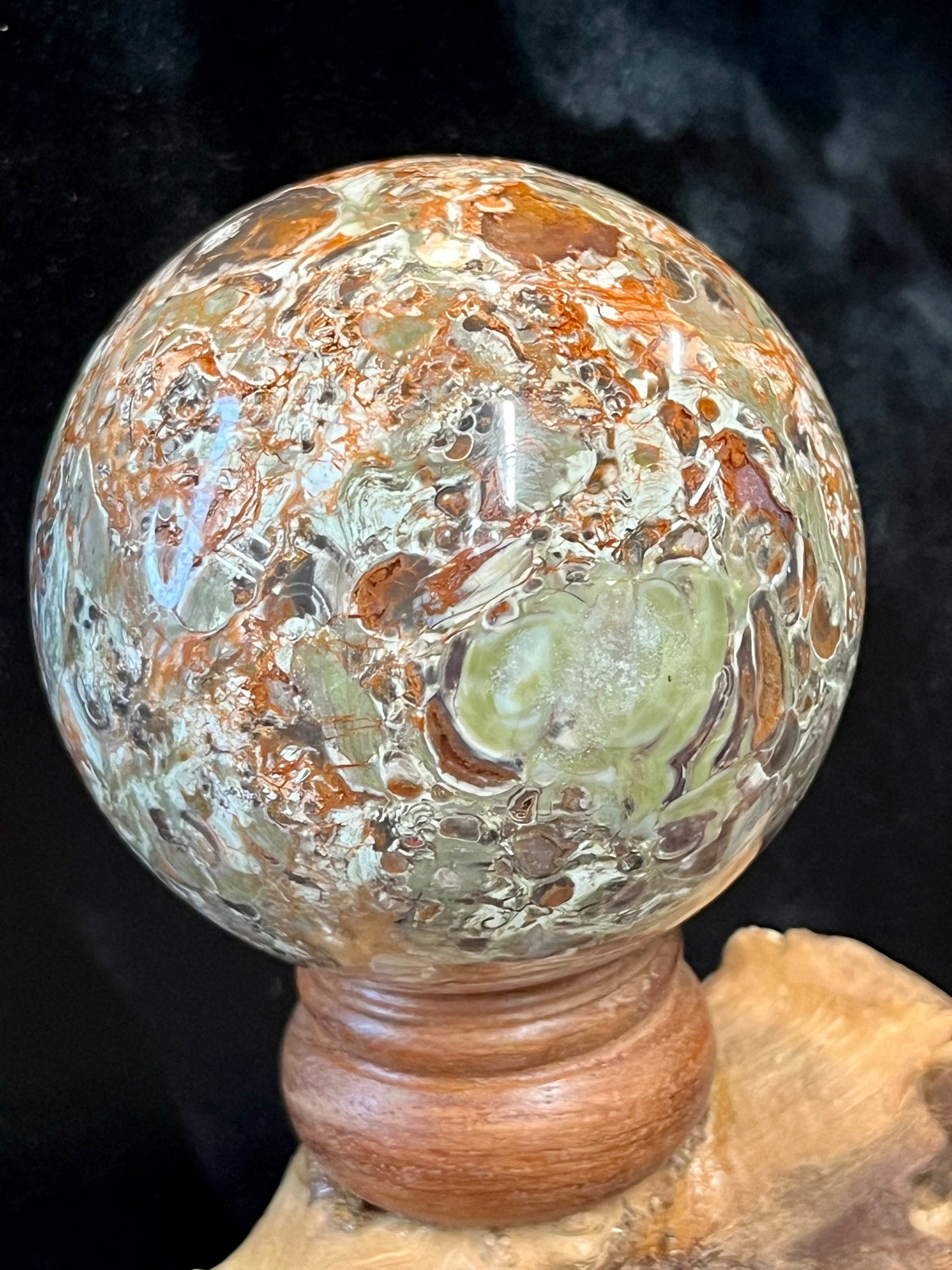 Money Agate Sphere 3 Inches