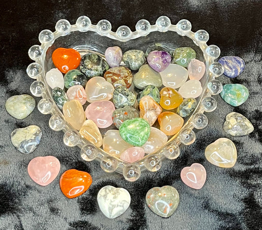 Small Crystal Hearts