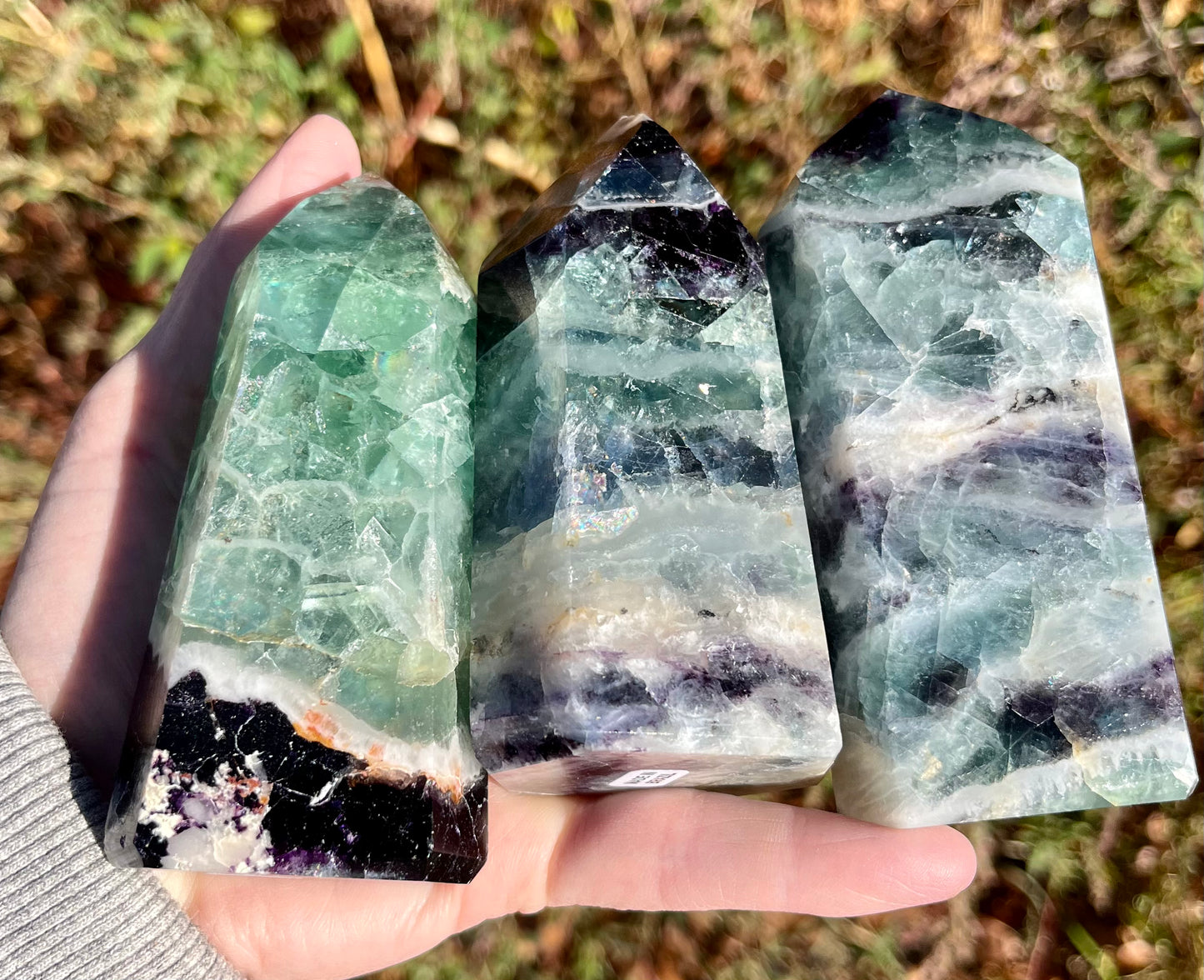 Rainbow Fluorite Tower