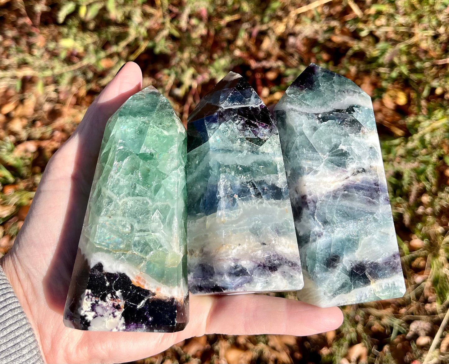 Rainbow Fluorite Tower