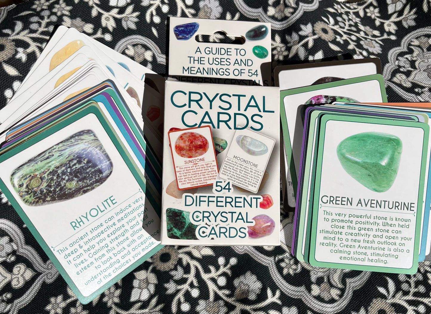 Crystal Cards - 54 Different Crystals & Meanings