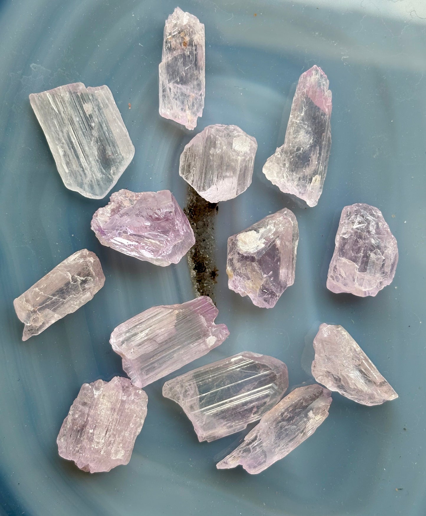 Kunzite Natural Raw Gem Small Specimens