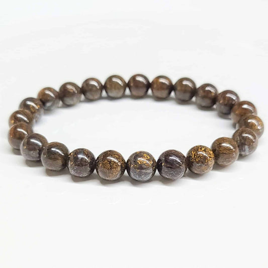 Bronzite 8mm Bead Bracelet