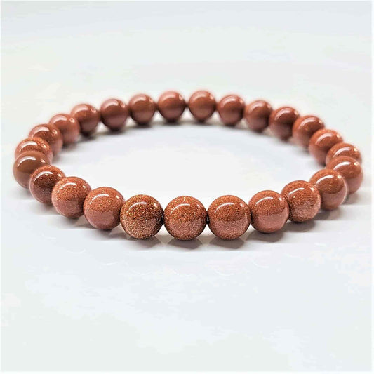Red Goldstone 8mm Bracelet