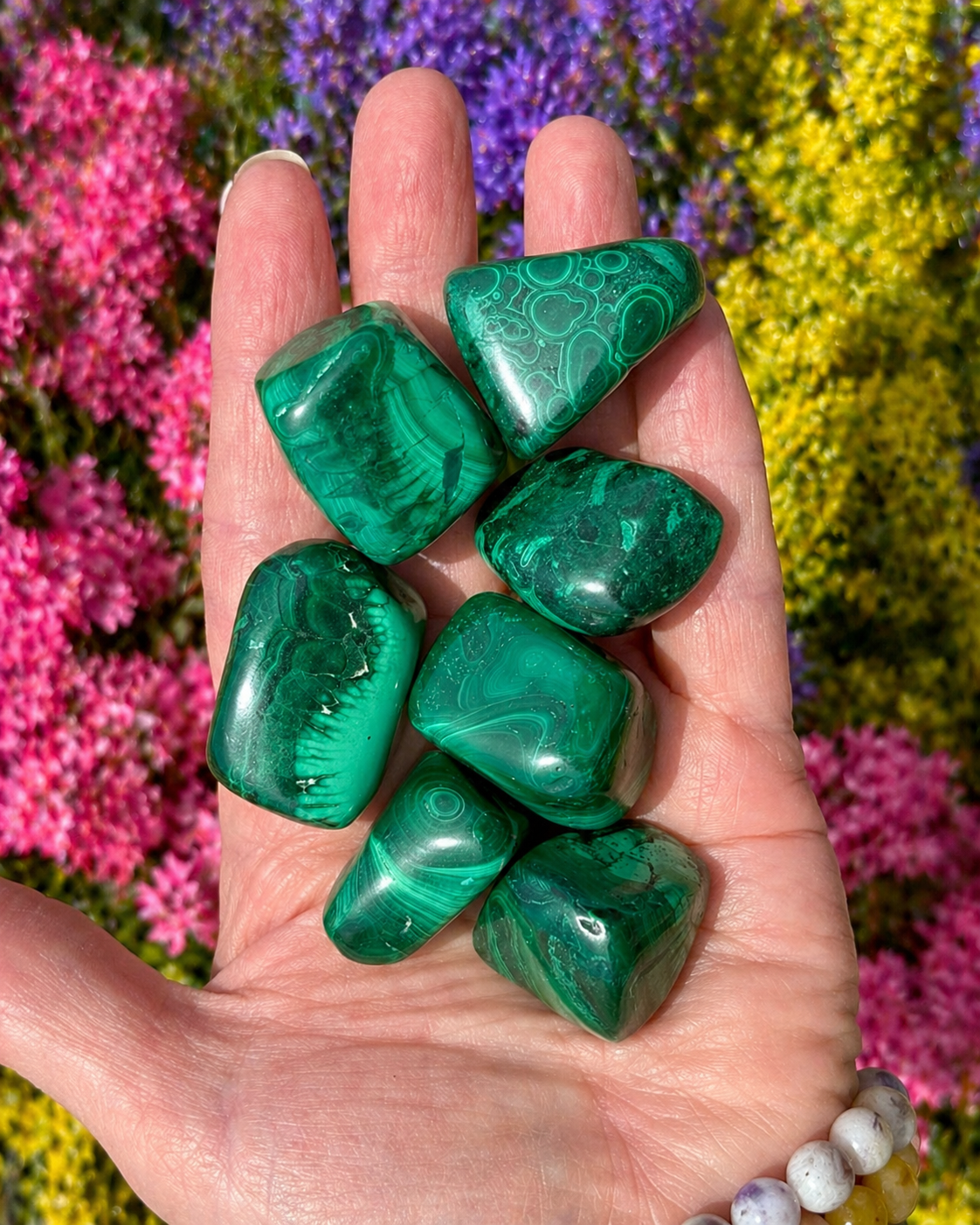 Malachite Tumbled Stone