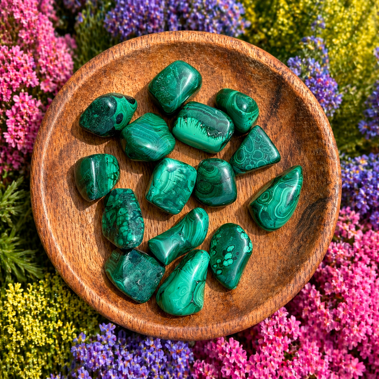 Malachite Tumbled Stone