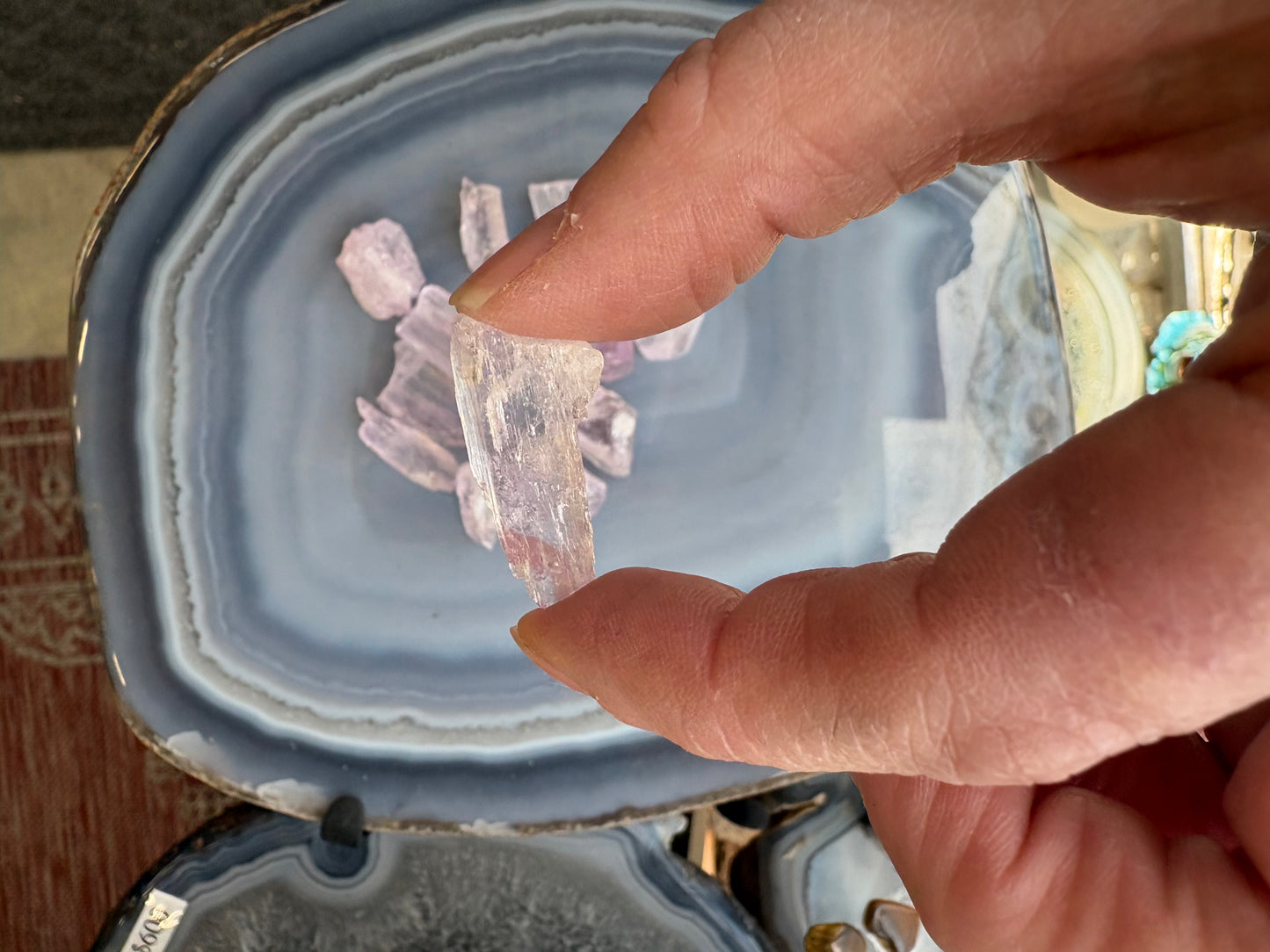 Kunzite Natural Raw Gem Small Specimens