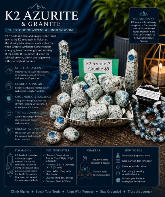 K2 Tumbled Polished Stones