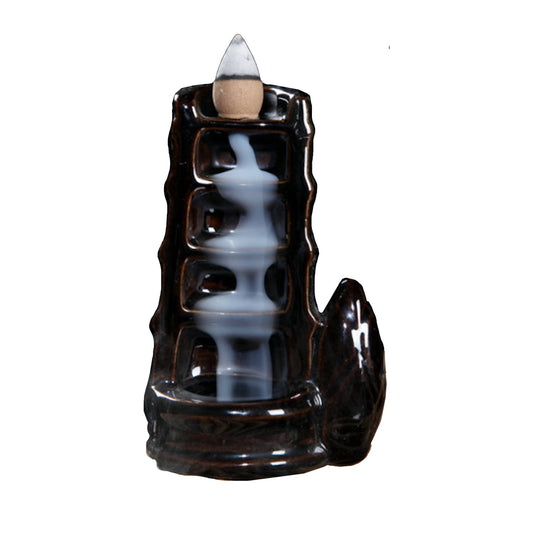 Ceramic Backflow Burner - Tower Waterfall