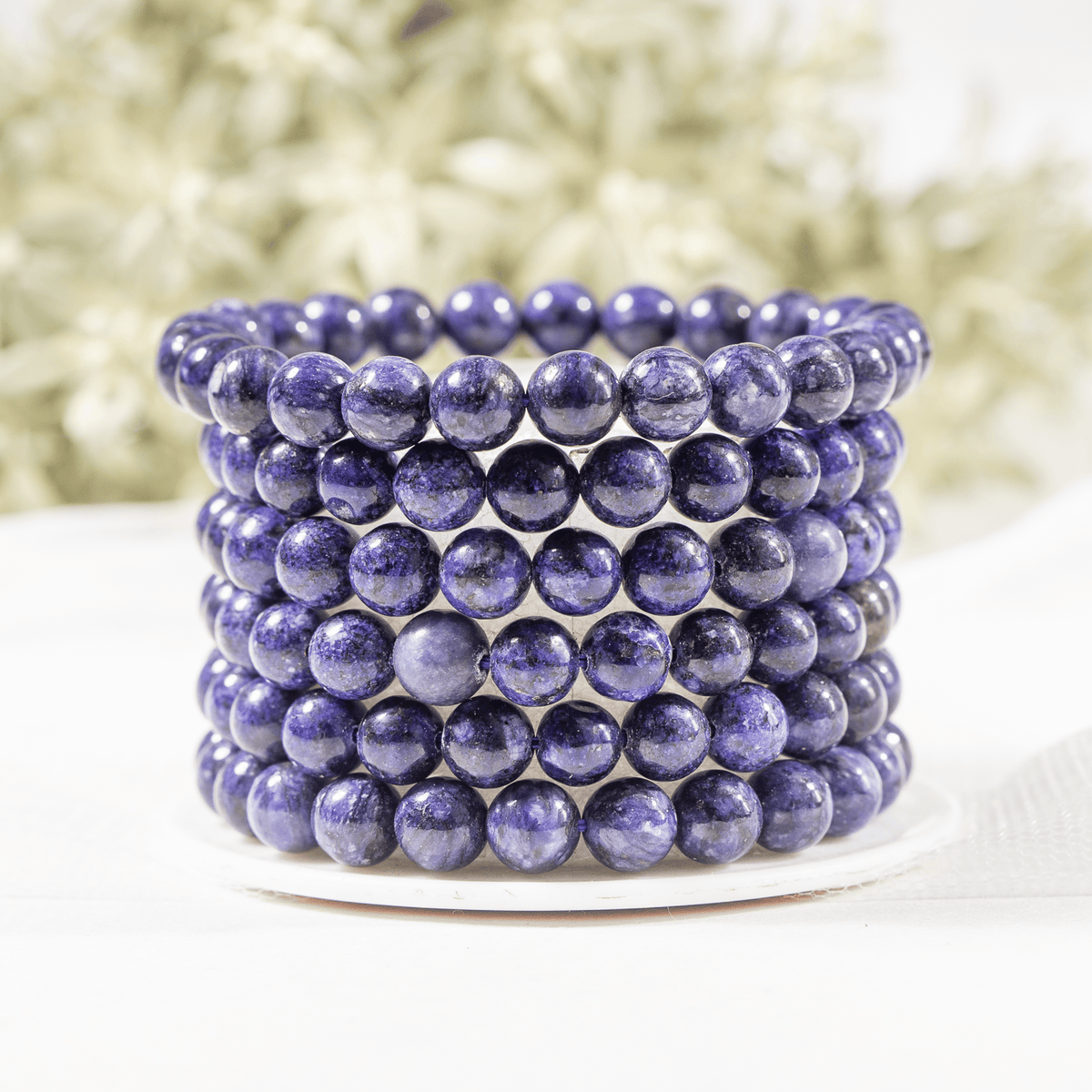Healing Bracelet | Charoite Bracelet | Gemstone Bracelet: 8mm